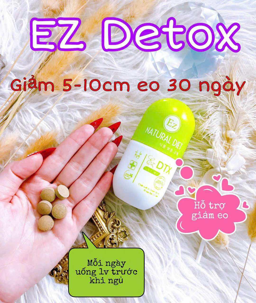 Viên Uống Detox EZ Giảm Mỡ Bụng giúp giữ dáng sau khi giảm cân thành công Viên Uống Detox EZ Giảm Mỡ Bụng giúp giữ dáng sau khi giảm cân thành công