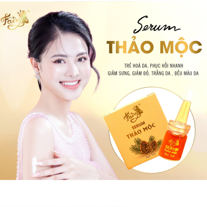 Serum Phục Hồi Thảo Mộc Fairy Mini xài xong da đẹp hẳn ra Serum Phục Hồi Thảo Mộc Fairy Mini xài xong da đẹp hẳn ra