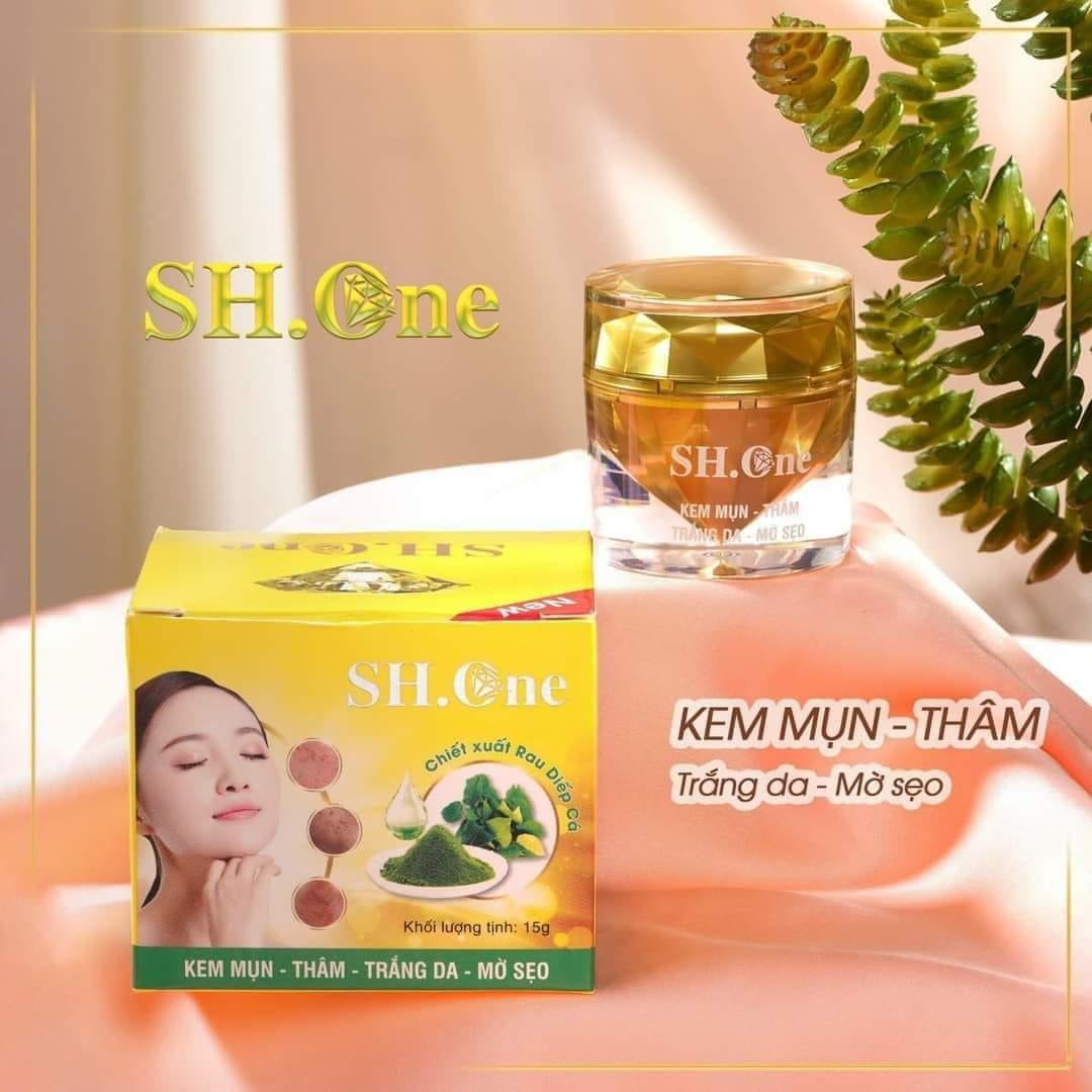 Chỉ cần có Kem face xanh Sh One kim cương bảo bối cho làn da mụn trị mụn chuyên sâu Chỉ cần có Kem face xanh Sh One kim cương bảo bối cho làn da mụn trị mụn chuyên sâu