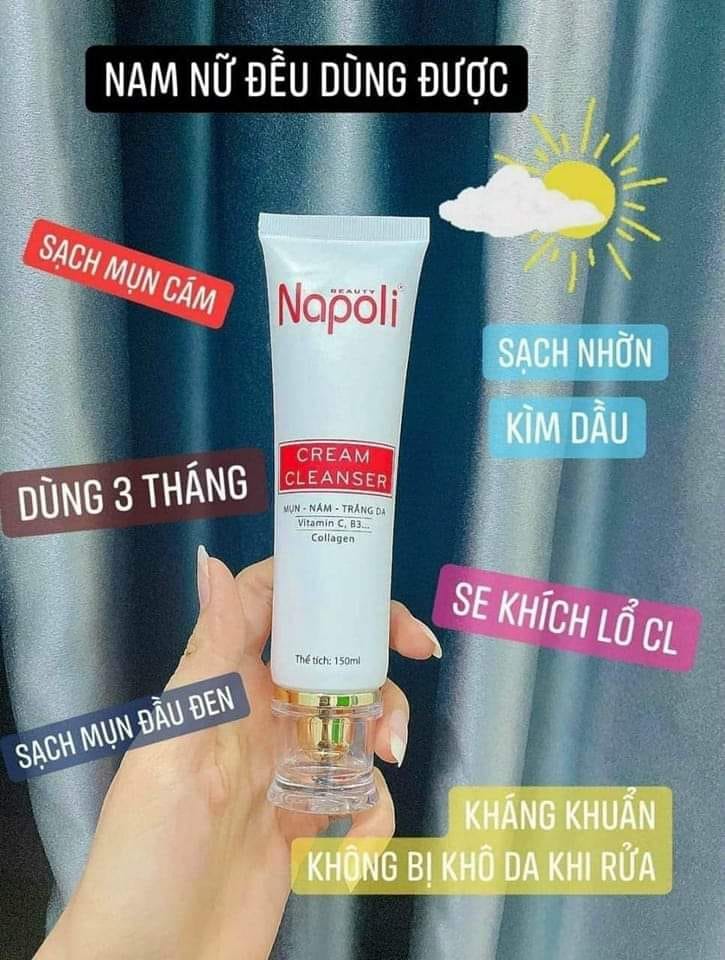 Sử dụng sữa rửa mặt Napoli đều đặn mỗi ngày giúp đánh bay tế bào chết cứng đầu Sử dụng sữa rửa mặt Napoli đều đặn mỗi ngày giúp đánh bay tế bào chết cứng đầu