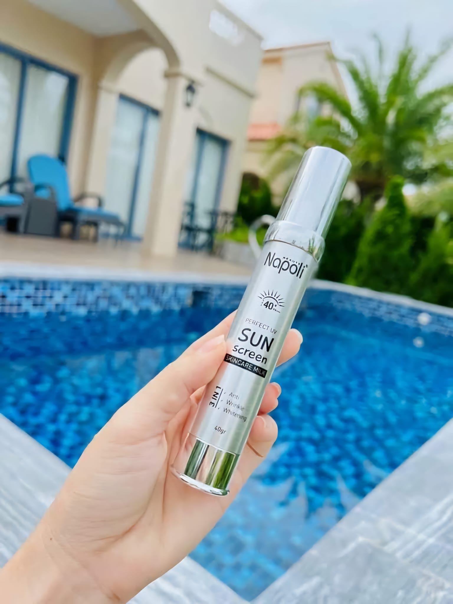 Kem chống nắng Napoli - Hải Âu Việt chống nắng bảo vệ da với chỉ số spf 40 pa++++ Kem chống nắng Napoli - Hải Âu Việt chống nắng bảo vệ da với chỉ số spf 40 pa++++