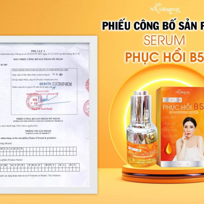 Serum Phục Hồi Da B5 N Collagen thay nang chinh phục tính da khó chiều nhất Serum Phục Hồi Da B5 N Collagen thay nang chinh phục tính da khó chiều nhất