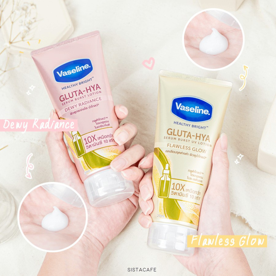 dưỡng thể chống nắng Vaseline Burst UV Lotion Flawless Glow dưỡng thể chống nắng Vaseline Burst UV Lotion Flawless Glow