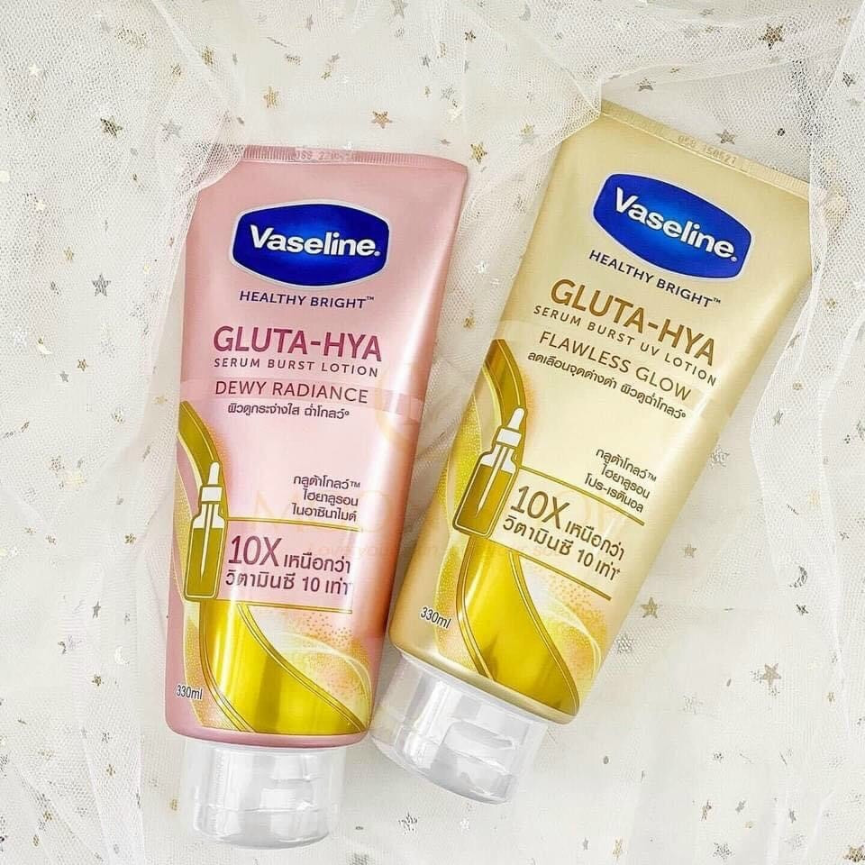 dưỡng thể chống nắng Vaseline Burst UV Lotion Flawless Glow dưỡng thể chống nắng Vaseline Burst UV Lotion Flawless Glow