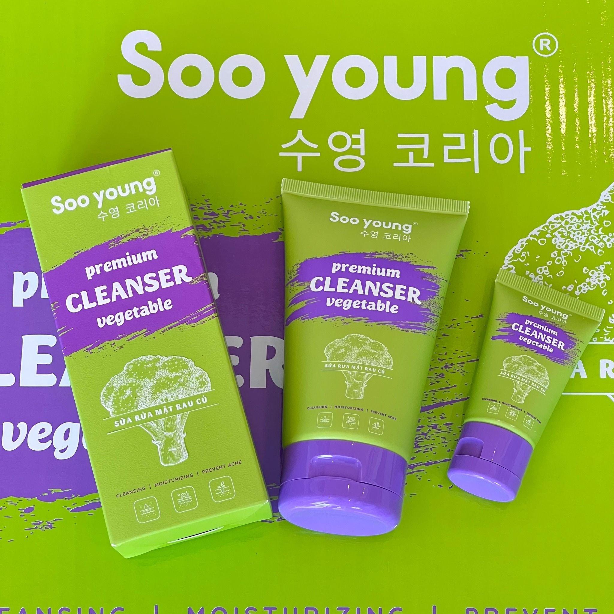 Sữa Rửa Mặt Rau Củ Soo Young