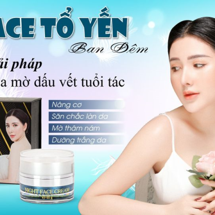 Kem Face Tổ Yến Ban Đêm N Collagen Kem Face Tổ Yến Ban Đêm N Collagen