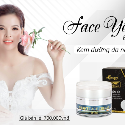 Kem Face Tổ Yến Ban Đêm N Collagen Kem Face Tổ Yến Ban Đêm N Collagen
