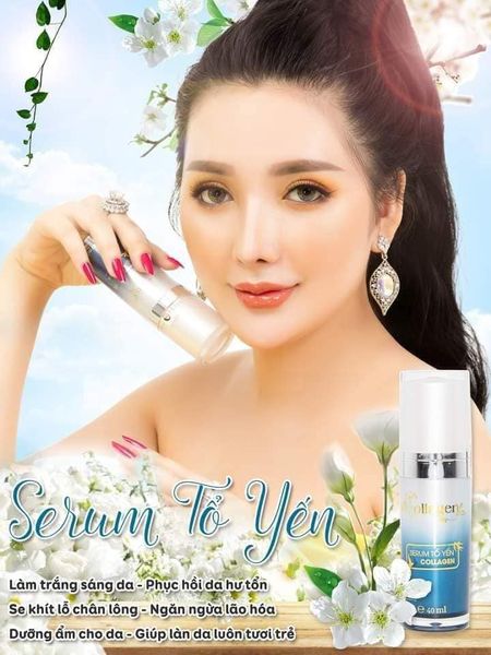 Serum Tổ Yến N-Collagen với chiết xuất tổ yến được bổ sung thêm collagen chính Serum Tổ Yến N-Collagen với chiết xuất tổ yến được bổ sung thêm collagen chính