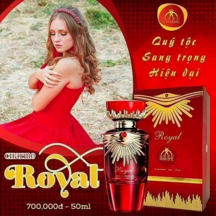 Charme Royal là nước hoa dành cho nữ với mẫu chai được thiết kế lấy ý tưởng từ một công nương của hoàng gia quý tộc Charme Royal là nước hoa dành cho nữ với mẫu chai được thiết kế lấy ý tưởng từ một công nương của hoàng gia quý tộc