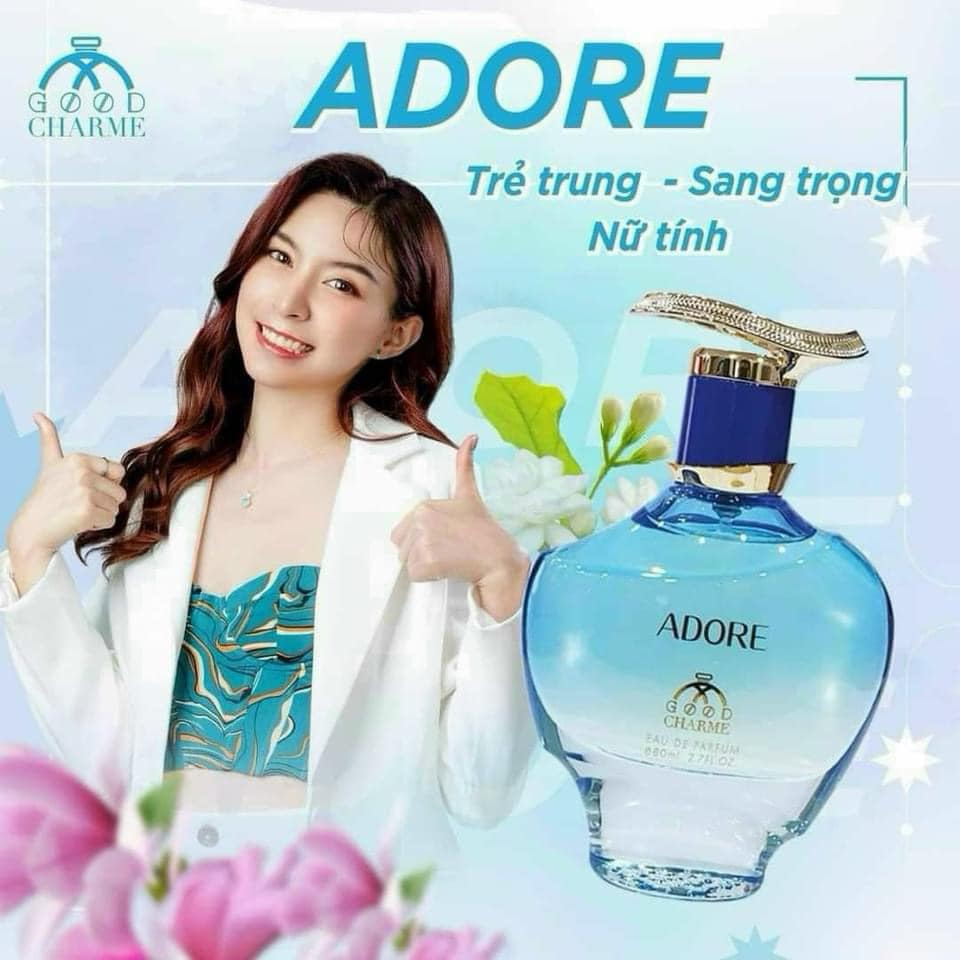 Khám Phá Sự Quyến Rũ với Nước Hoa Nữ Good Charme Adore 80ml Khám Phá Sự Quyến Rũ với Nước Hoa Nữ Good Charme Adore 80ml