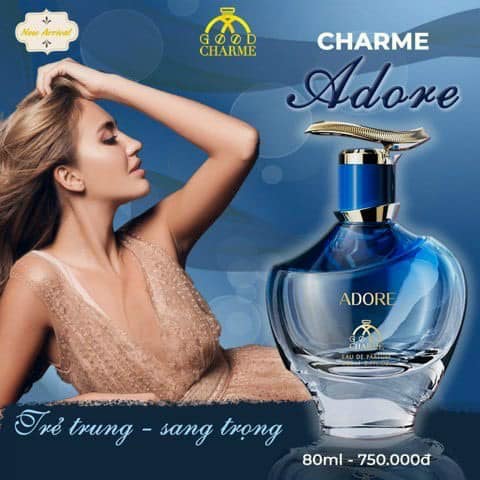 Khám Phá Sự Quyến Rũ với Nước Hoa Nữ Good Charme Adore 80ml Khám Phá Sự Quyến Rũ với Nước Hoa Nữ Good Charme Adore 80ml