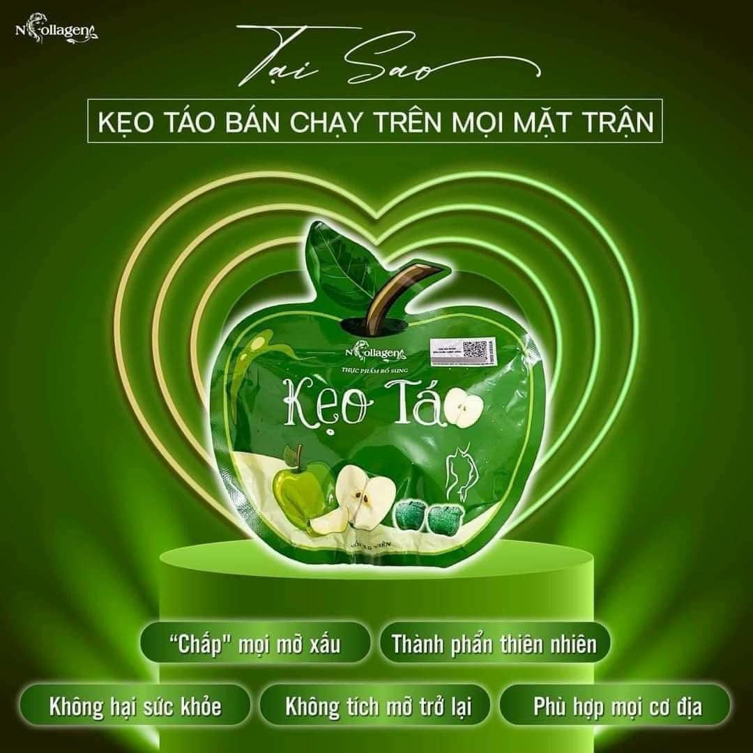 Dọn mỡ nhanh gọn kẹo táo chiếm trọn eo thon Dọn mỡ nhanh gọn kẹo táo chiếm trọn eo thon