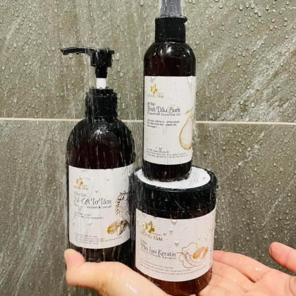 Combo Dầu Gội Đầu Bồ Kết Tơ Tằm Hồng Tâm Combo Dầu Gội Đầu Bồ Kết Tơ Tằm Hồng Tâm