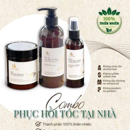 Combo Dầu Gội Đầu Bồ Kết Tơ Tằm Hồng Tâm Combo Dầu Gội Đầu Bồ Kết Tơ Tằm Hồng Tâm