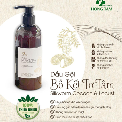 Combo Dầu Gội Đầu Bồ Kết Tơ Tằm Hồng Tâm Combo Dầu Gội Đầu Bồ Kết Tơ Tằm Hồng Tâm