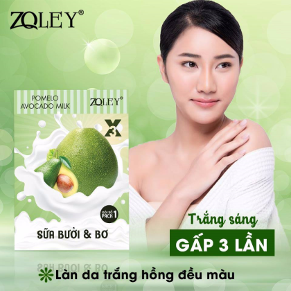 Tắm trắng Bưởi và Bơ Zoley là giải pháp tối ưu nhất cho bạn nữ nếu muốn có làn da trắng mịn