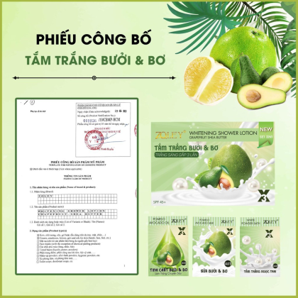 Tắm trắng Bưởi và Bơ Zoley là giải pháp tối ưu nhất cho bạn nữ nếu muốn có làn da trắng mịn Tắm trắng Bưởi và Bơ Zoley là giải pháp tối ưu nhất cho bạn nữ nếu muốn có làn da trắng mịn