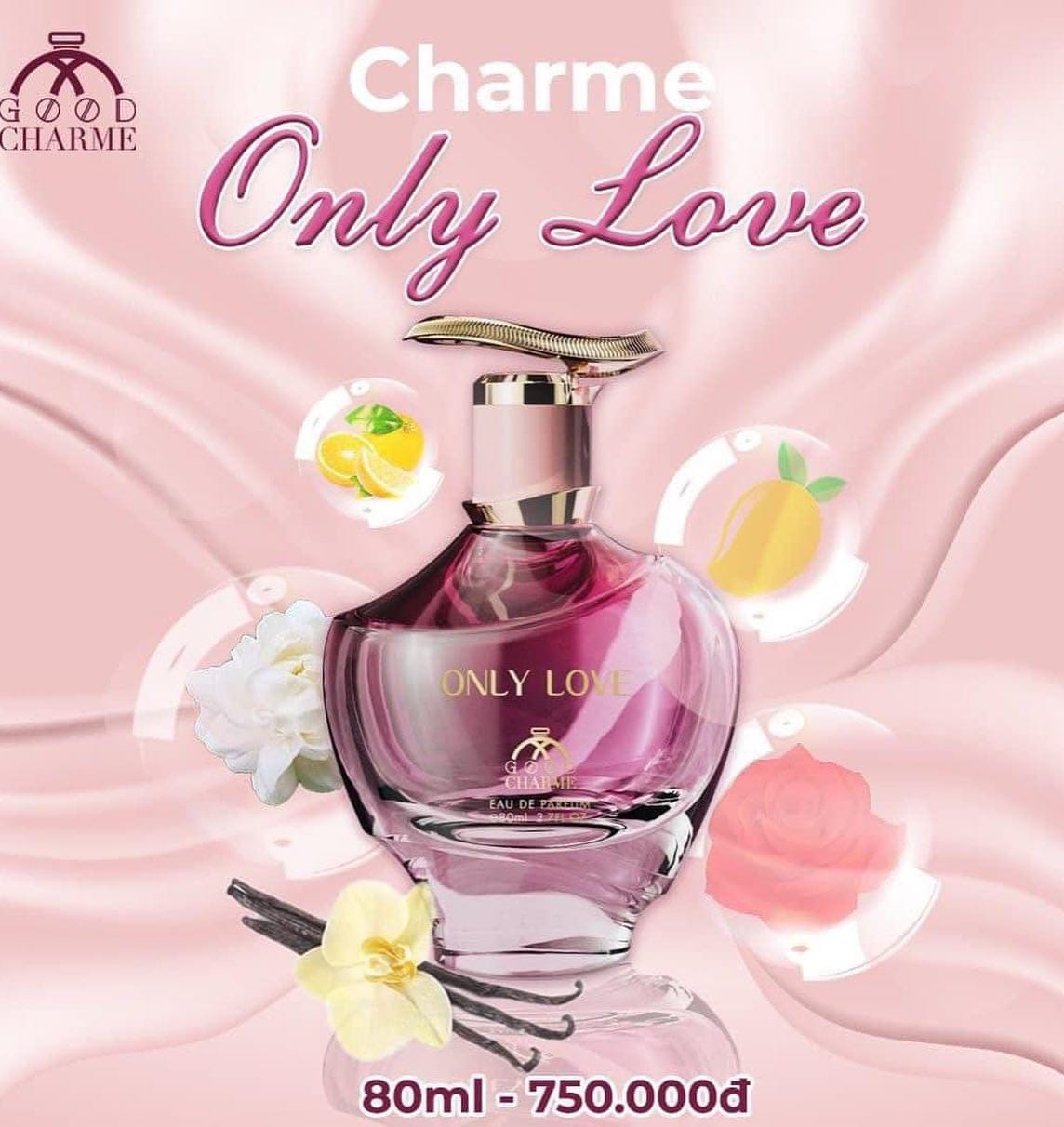 Nước hoa nữ Good Charme Only Love 80ml Nước hoa nữ Good Charme Only Love 80ml