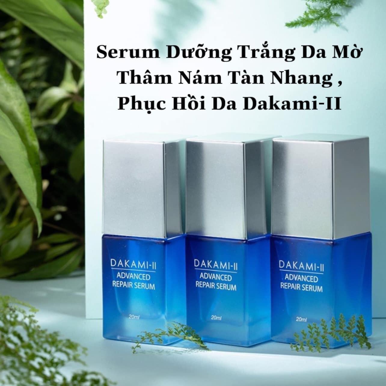 Serum Dưỡng Trắng Da Mờ Thâm Nám Tàn Nhang Phục Hồi Da Dakami-II Serum Dưỡng Trắng Da Mờ Thâm Nám Tàn Nhang Phục Hồi Da Dakami-II