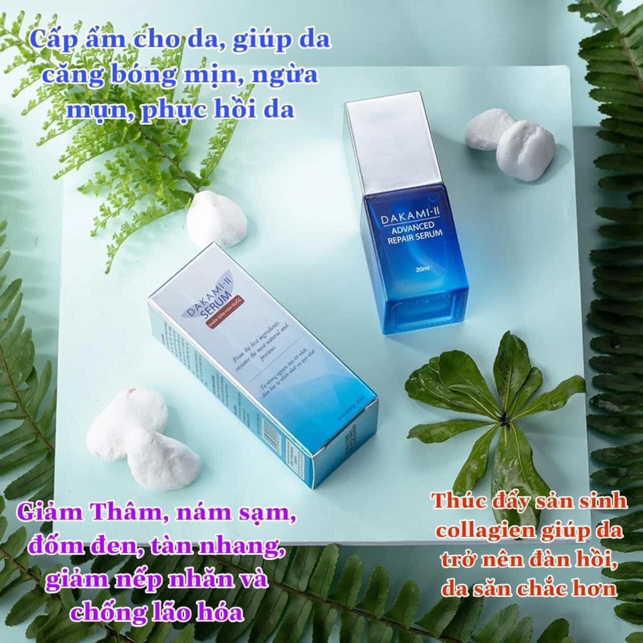 Serum Dưỡng Trắng Da Mờ Thâm Nám Tàn Nhang Phục Hồi Da Dakami-II Serum Dưỡng Trắng Da Mờ Thâm Nám Tàn Nhang Phục Hồi Da Dakami-II