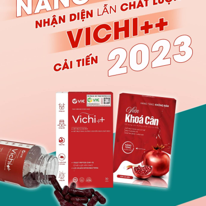 Viên Uống Thảo Mộc Giảm Cân Vichi++ VIC Organic Siêu Giảm Cân Cho Cơ Địa Nhờn