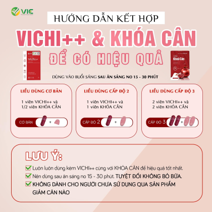 Viên Uống Thảo Mộc Giảm Cân Vichi++ VIC Organic Siêu Giảm Cân Cho Cơ Địa Nhờn Viên Uống Thảo Mộc Giảm Cân Vichi++ VIC Organic Siêu Giảm Cân Cho Cơ Địa Nhờn
