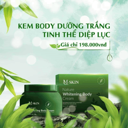 Kem Body Diệp Lục MQ Skin chính hãng