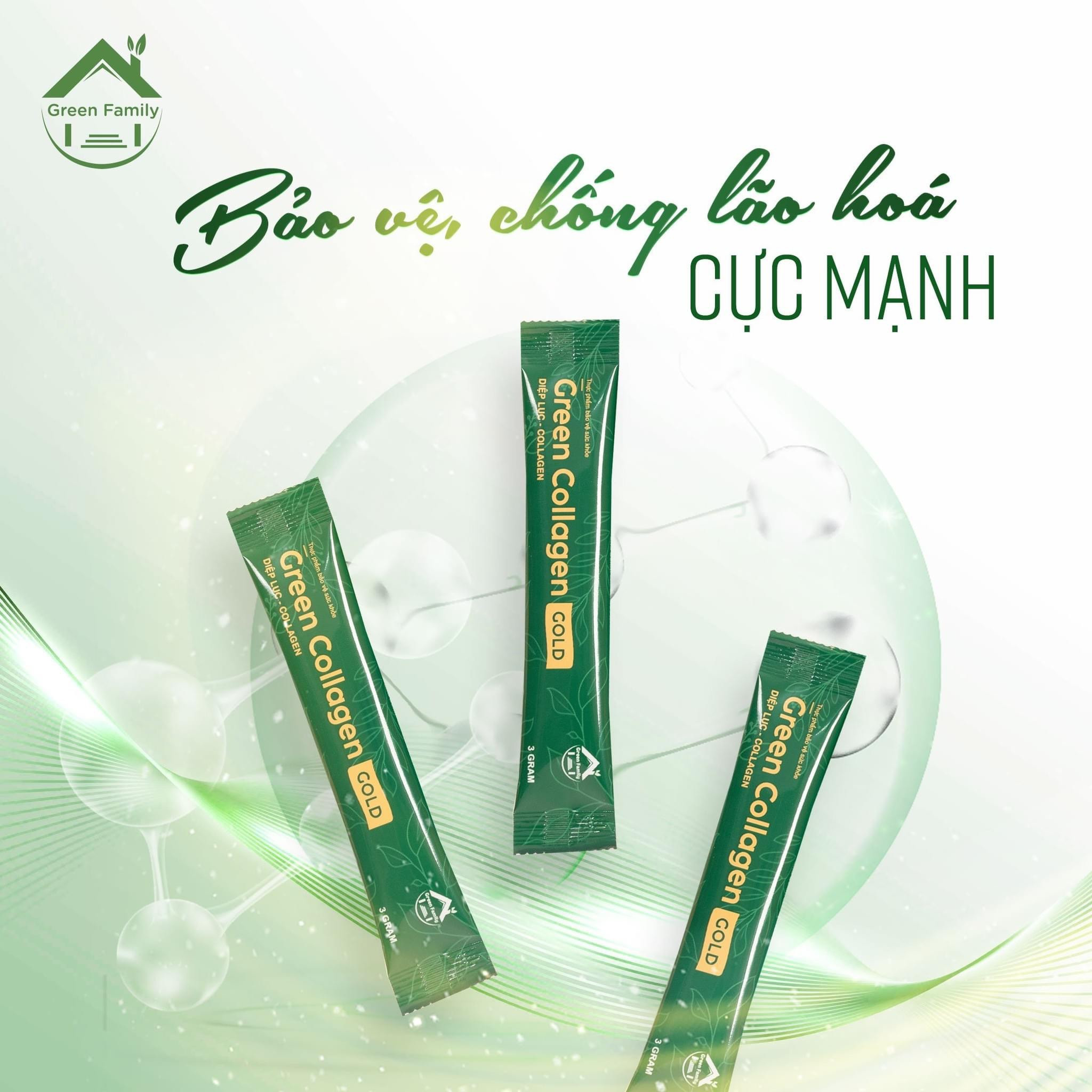 Thực Phẩm Bảo Vệ Sức Khỏe Green Collagen Gold - Green Collagen Gold Thực Phẩm Bảo Vệ Sức Khỏe Green Collagen Gold - Green Collagen Gold