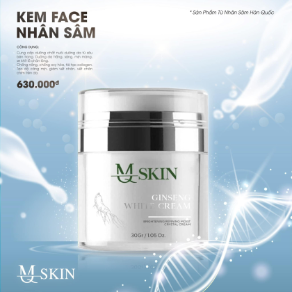 Kem Face Nhân Sâm MQ Skin chính hãng