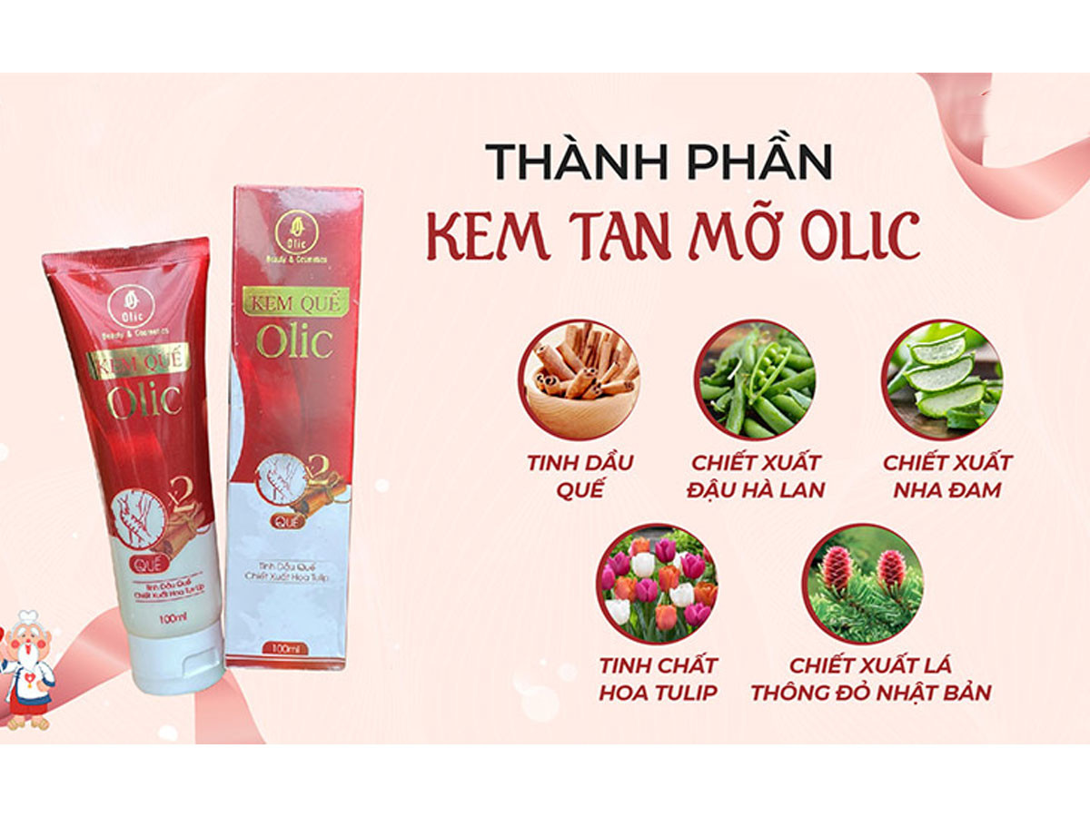 Kem Quế Olic – Gel Tan Mỡ Olic – Duy Trì Vóc Dáng Thon Gọn Hiệu Quả Kem Quế Olic – Gel Tan Mỡ Olic – Duy Trì Vóc Dáng Thon Gọn Hiệu Quả