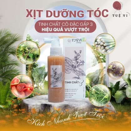 Xịt mộc tóc tuệ vi mẫu mới Xịt mộc tóc tuệ vi mẫu mới