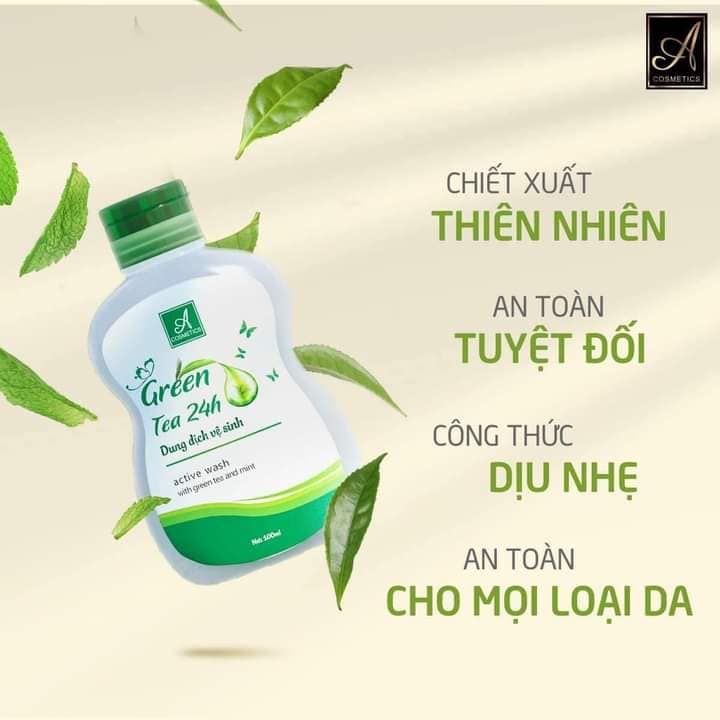 Dung Dịch Vệ Sinh Trà Xanh A -Chính Hãng Công Ty Phương Anh