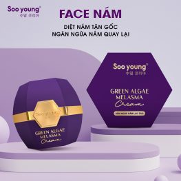 Kem Face Tím Ngừa Nám Lục Tảo Soo Young – Green Algae Melasma Cream Kem Face Tím Ngừa Nám Lục Tảo Soo Young – Green Algae Melasma Cream