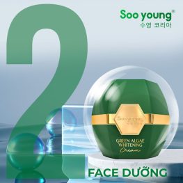 Kem Face Xanh Dưỡng Trắng Lục Tảo Soo Young – Green Algae Whitening Kem Face Xanh Dưỡng Trắng Lục Tảo Soo Young – Green Algae Whitening