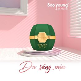 Kem Face Xanh Dưỡng Trắng Lục Tảo Soo Young – Green Algae Whitening Kem Face Xanh Dưỡng Trắng Lục Tảo Soo Young – Green Algae Whitening