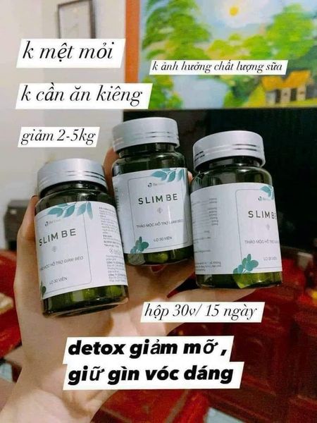 Trà thảo mộc giảm cân SlimBe phiên bản đốt cháy mỡ thừa gấp đôi Trà thảo mộc giảm cân SlimBe phiên bản đốt cháy mỡ thừa gấp đôi