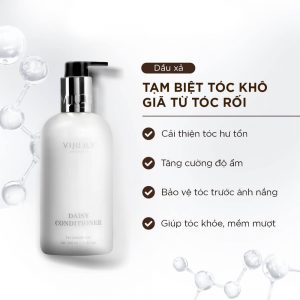 Dầu xả Vi Jully giúp phục hồi tóc khô xơ gãy rụng phục hồi cực tốt cho tóc tả tơi do quá trình làm tóc và sử dụng hóa chất Dầu xả Vi Jully giúp phục hồi tóc khô xơ gãy rụng phục hồi cực tốt cho tóc tả tơi do quá trình làm tóc và sử dụng hóa chất