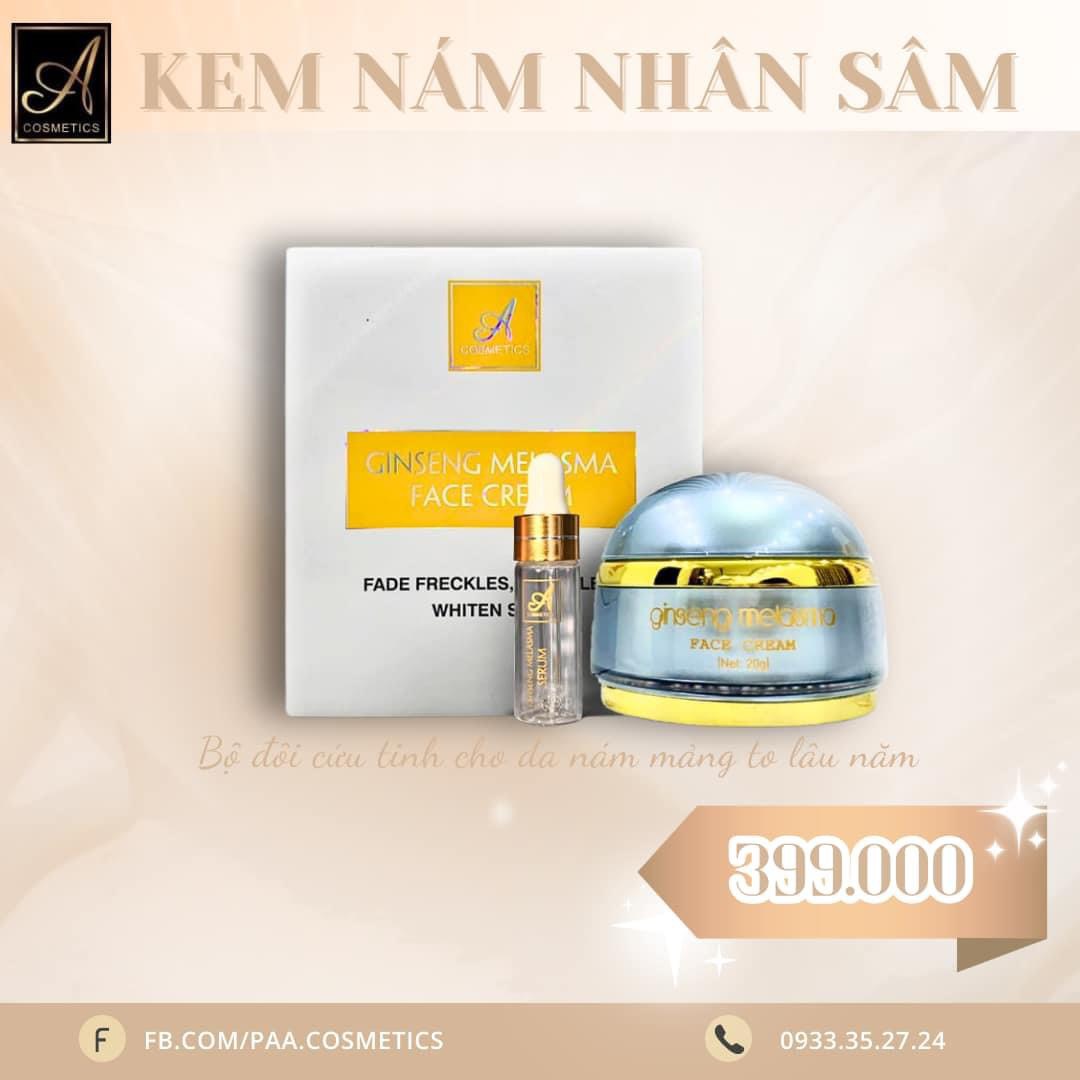 Tạm Biệt Nám Sạm Với Kem Nám Nhân Sâm Dưỡng Trắng