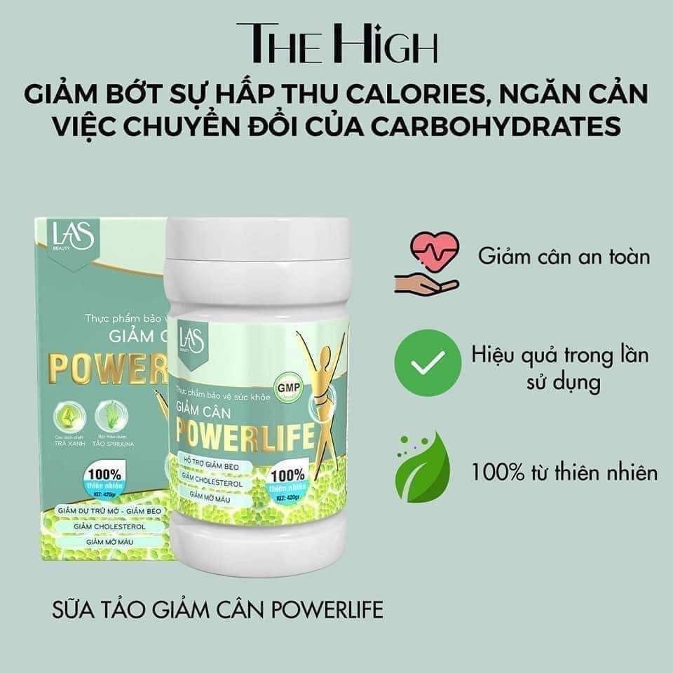 Sữa Tảo Giảm Cân Powerlife Las Beauty Giúp giảm béo giảm mỡ bụng Sữa Tảo Giảm Cân Powerlife Las Beauty Giúp giảm béo giảm mỡ bụng