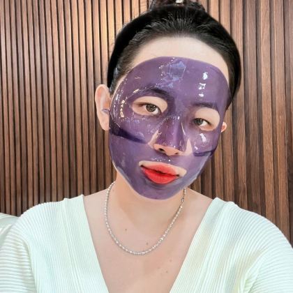 Mặt Nạ Thạch Collagen Meea Organic Màu Tím Bakuchiol Retinol Mask Hộp 5 Miếng chính hãng Mặt Nạ Thạch Collagen Meea Organic Màu Tím Bakuchiol Retinol Mask Hộp 5 Miếng chính hãng