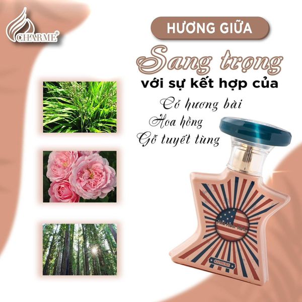 Nước Hoa Charme No.1 New York 100ml Unisex Nước Hoa Charme No.1 New York 100ml Unisex
