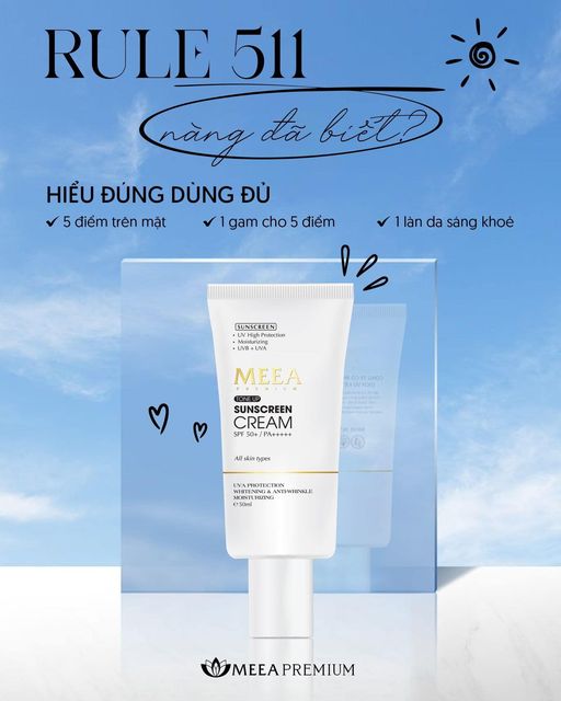 Hiểu đúng dùng đủ với phương pháp bôi kem chống nắng 511 nàng đã biết chưa? Hiểu đúng dùng đủ với phương pháp bôi kem chống nắng 511 nàng đã biết chưa?