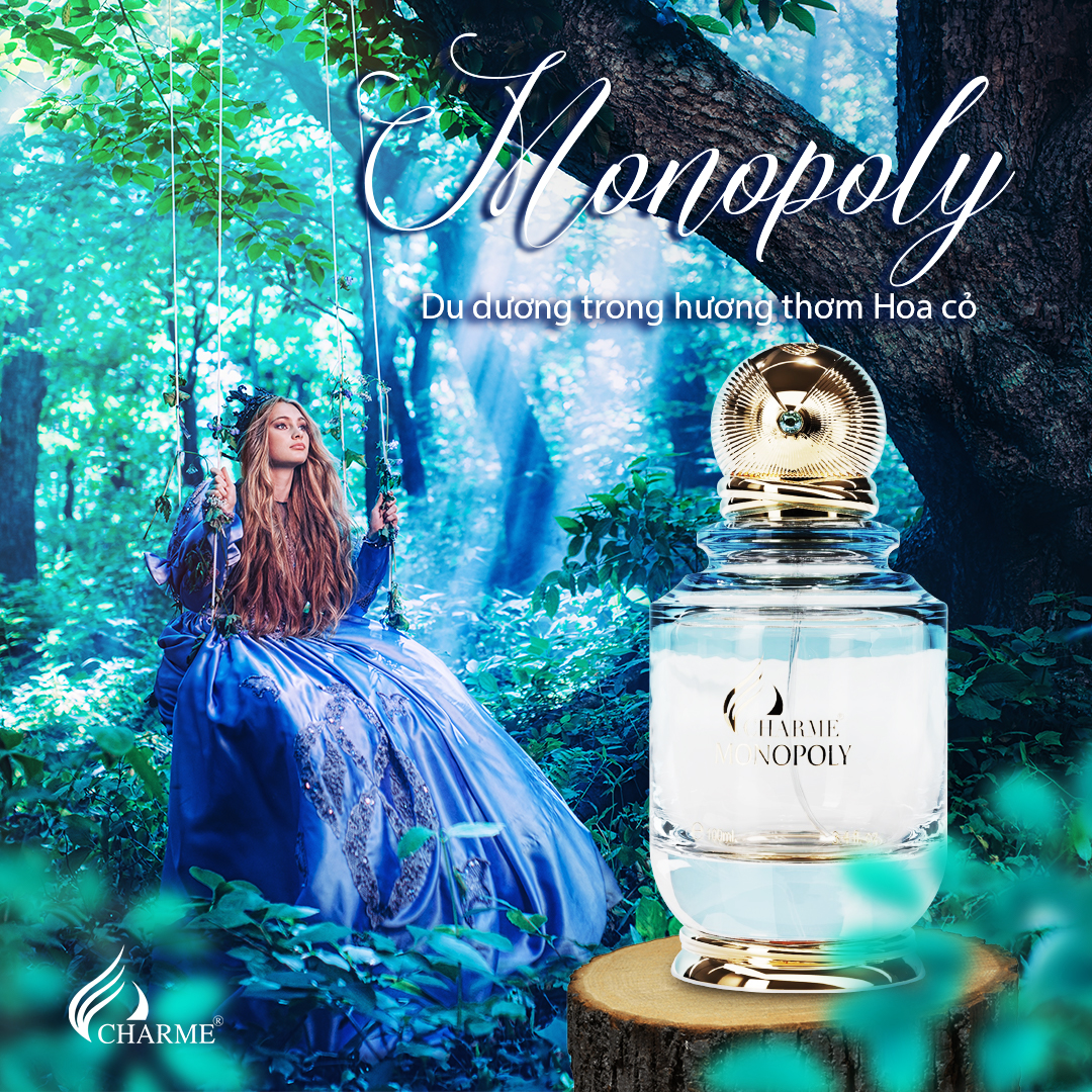 Nước Hoa Nữ Charme Monopoly Cá tính gợi cảm quyến rũ nổi bật và lôi cuốn