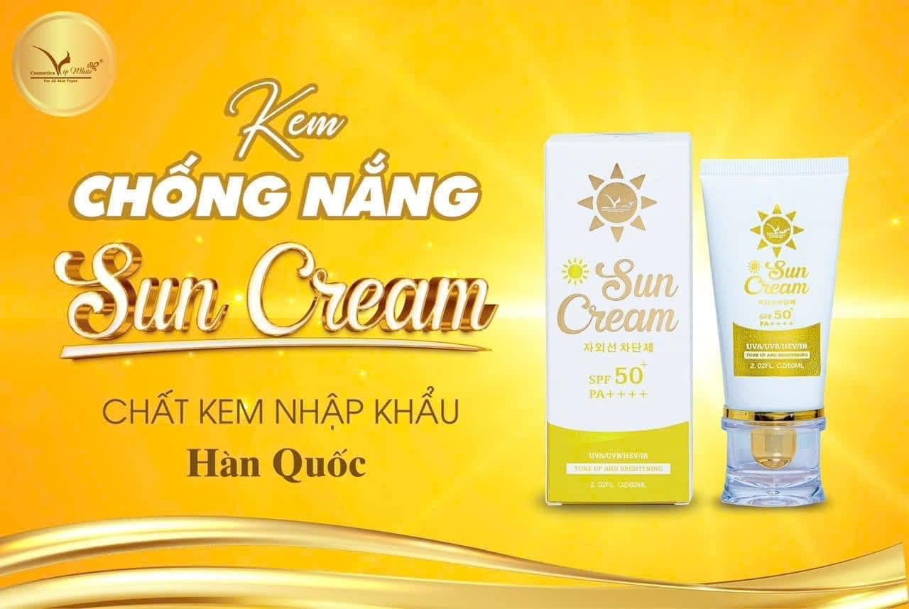 Kem Chống Nắng VIP White Cải Tiến Đỉnh Cao Cập Nhật Công Nghệ Mới Kem Chống Nắng VIP White Cải Tiến Đỉnh Cao Cập Nhật Công Nghệ Mới