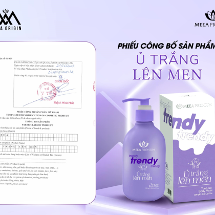 Ủ Trắng Lên Men Trendy Meea Premium Organic chính hãng Ủ Trắng Lên Men Trendy Meea Premium Organic chính hãng