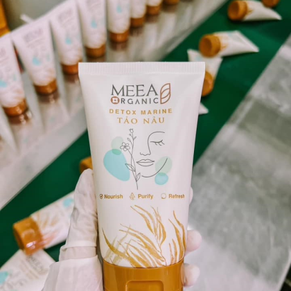 Sữa Rửa Mặt Tảo Nâu Meea Organic Detox Marine chính hãng Sữa Rửa Mặt Tảo Nâu Meea Organic Detox Marine chính hãng