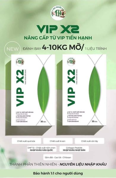 Giảm Cân Tiến Hạnh Vip X2 Giảm Cân Tiến Hạnh Vip X2