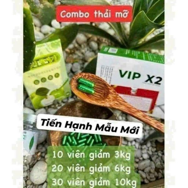 Giảm Cân Tiến Hạnh Vip X2 Giảm Cân Tiến Hạnh Vip X2