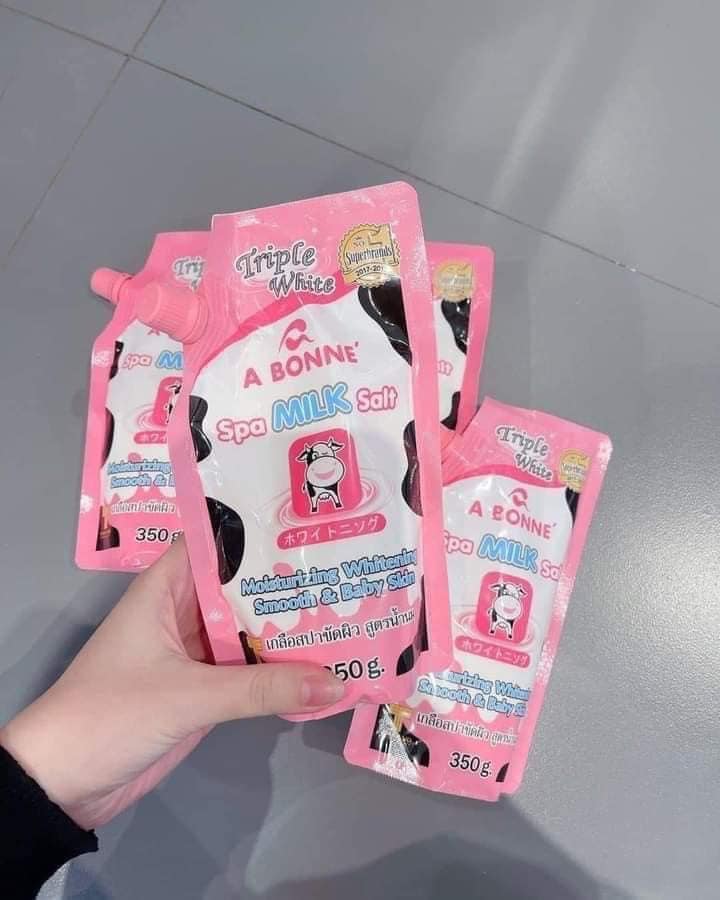 Ưu điểm nổi bật của Muối tắm Thái Lan A Bonne Spa Milk Salt 350g Ưu điểm nổi bật của Muối tắm Thái Lan A Bonne Spa Milk Salt 350g