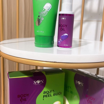 Combo Kem Body Peel Bưởi Son Group Trị thâm mông nách gối cùi chỏ tay... Combo Kem Body Peel Bưởi Son Group Trị thâm mông nách gối cùi chỏ tay...